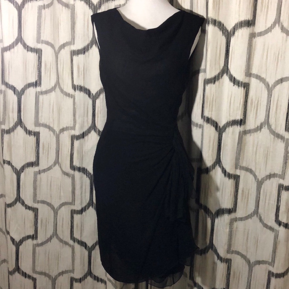 Black Nina Ricci cocktail Dress